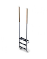 Stainless steel/wood pool ladder Elegance AstralPool