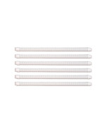 Juego de 6 tubos en color blanco de 1m Zodiac W69100