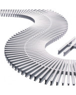AstralPool transversal grating for curves