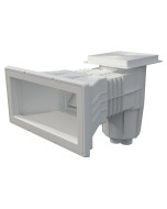 Skimmer boca ampliación tapa cuadrada piscina liner y prefabricada AstralPool Blanco
