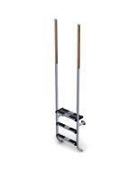 Stainless steel/wood pool ladder Elegance AstralPool 