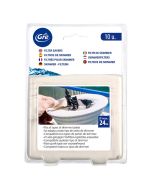 Skimmer filters Gre 10 pcs. 40045