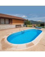 Gre Oval Inground Swimming Pool Madagascar