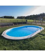 Gre Oval Inground Swimming Pool Sumatra