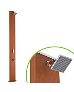 Square Solar Shower Gre DSALC32W