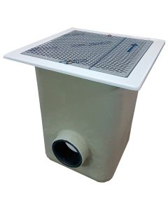Drain Norm polyester and fiberglass stainless steel grating concrete swimming pool