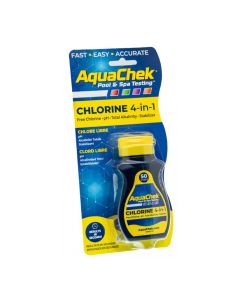 Aquacheck Yellow test strips 4 Parameters 50 pcs.