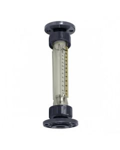 Methacrylate flowmeter PVC connections with Cepex flanges