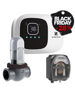 Clorador salino Zodiac GenSalt OE iQ con bomba pH