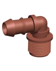 Mixed elbow Ø16 mm male thread Cepex drip irrigation