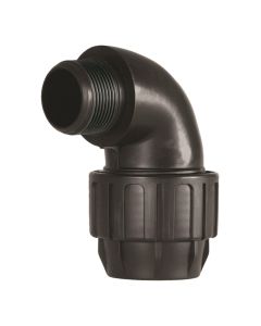 90° polyethylene Standard Cepex 90° male threaded elbow
