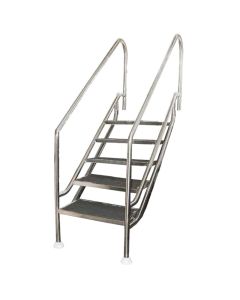 Escalera piscina pública fácil acceso ancho 700 mm