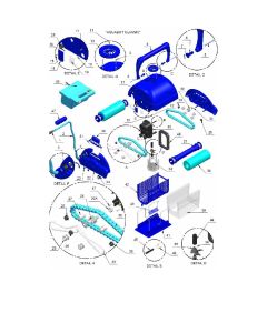 Aquabot Classic Cleaner Parts Parts Sheet 