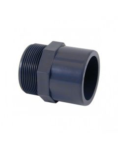 Mixed PVC tap for gluing and tapping male Cepex