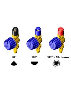 Cepex adjustable yellow micro-spray micro-sprayer 50 pcs.
