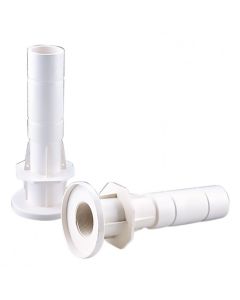 Rear access port 2" male inside D50 prefabricated liner pool