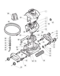 Hayward E-Vac, PowerShark, Shark-Vac Spare Parts Sheet