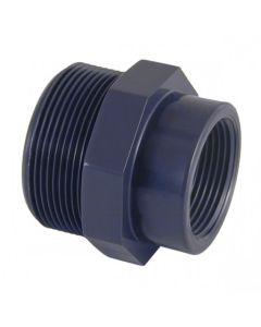 Male x female PVC threaded reducer Cepex