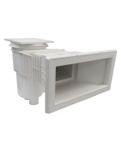 Skimmer 17,5L boca ancha y alargo tapa cuadrada piscina hormigón AstralPool
