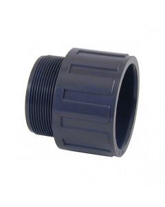 Cepex PVC terminal for gluing and male threading