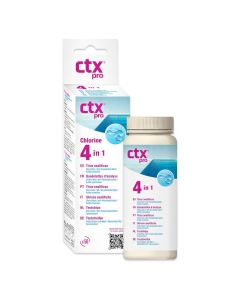 Tiras analíticas cloro libre 4 en 1 CTX