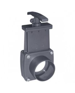 PVC guillotine valve PVC glue x glue Cepex