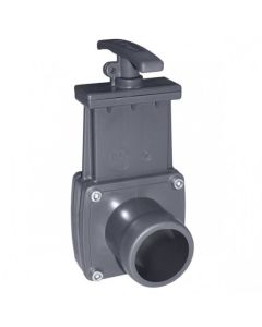 PVC knife gate valve PVC spigot x spigot Cepex