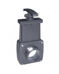 PVC Knife Gate Valve PVC male thread x glue Cepex