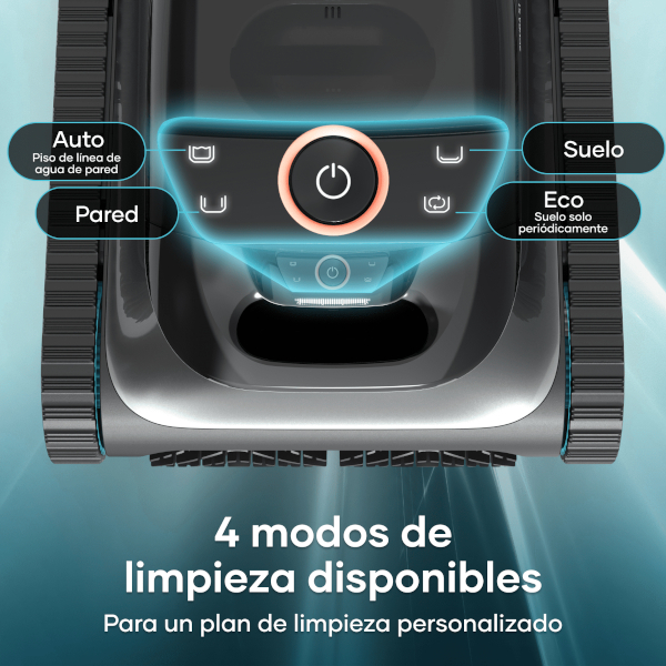 Modos limpieza robot Scuba S1 de Aiper